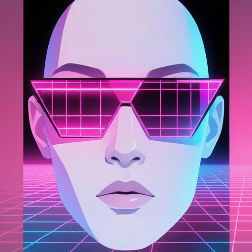 Retro Grid PFP left