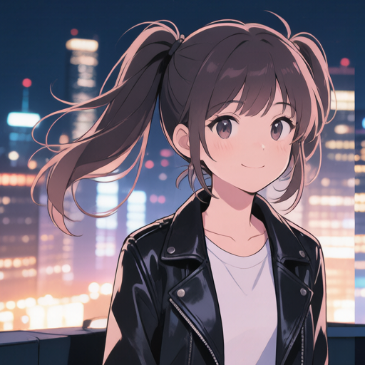 Rooftop Night PFP left