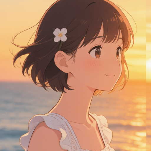 Sunset Ocean PFP left