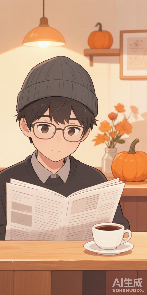 Autumn Coffee Shop PFP right