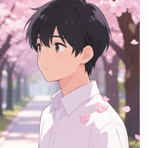 Cherry Blossom Tunnel PFP right