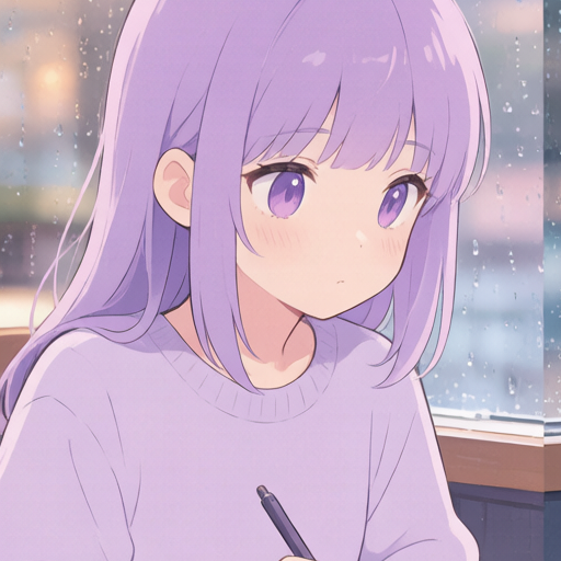 Rainy Cafe Window PFP left