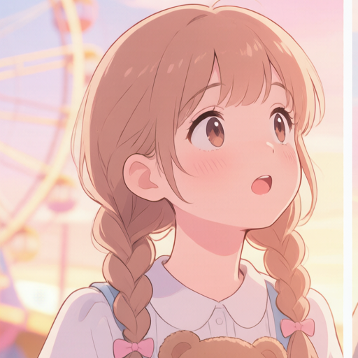 Sunset Ferris Wheel PFP left