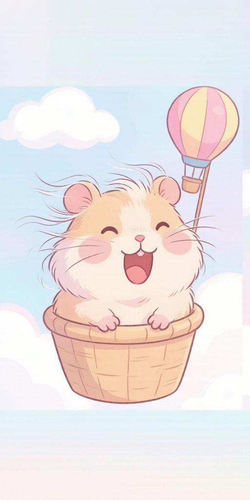 Balloon Ride Hamsters PFP left