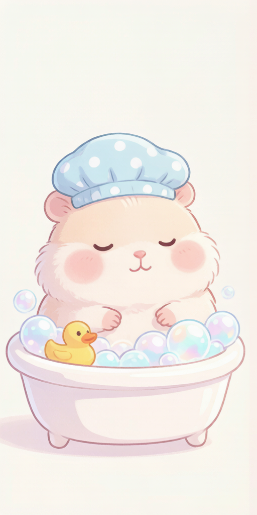 Bath Time Hamsters PFP left