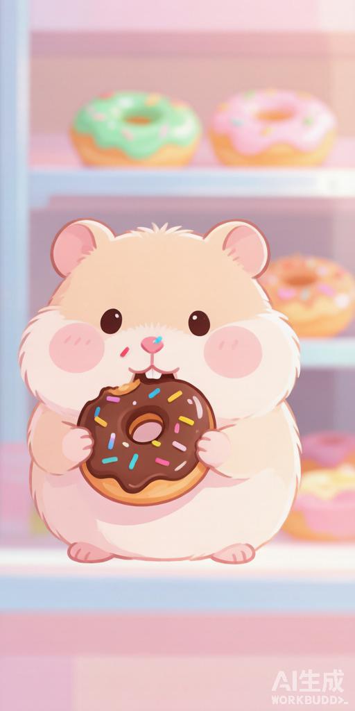 Donut Cafe Hamsters PFP right