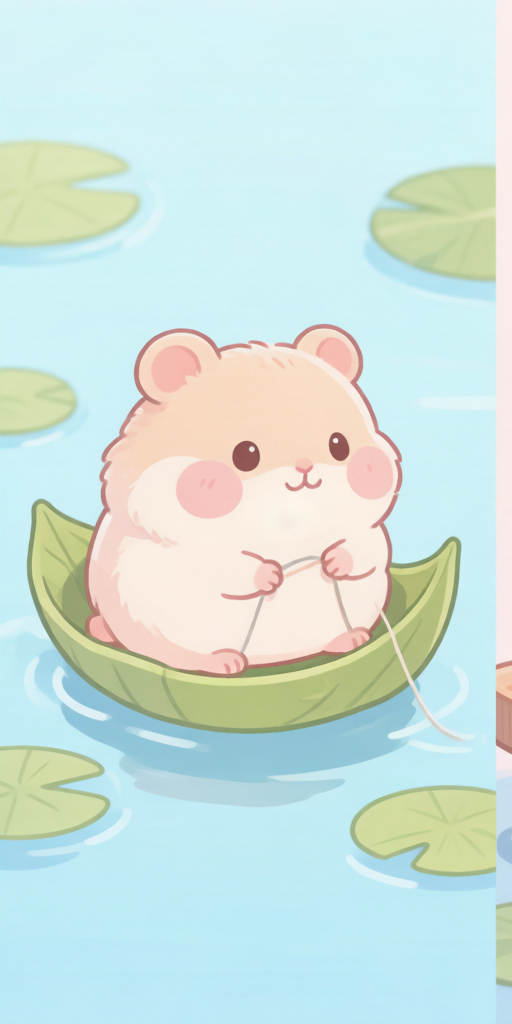 Fishing Hamsters PFP left