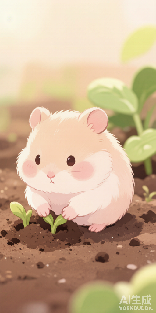 Garden Watering Hamsters PFP right