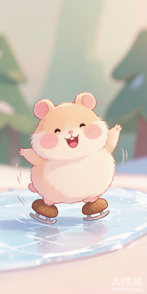 Ice Skating Hamsters PFP right
