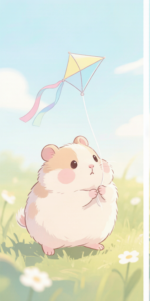 Kite Flying Hamsters PFP left