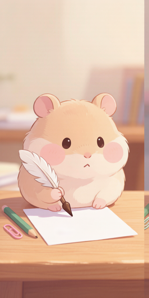 Letter Writing Hamsters PFP left