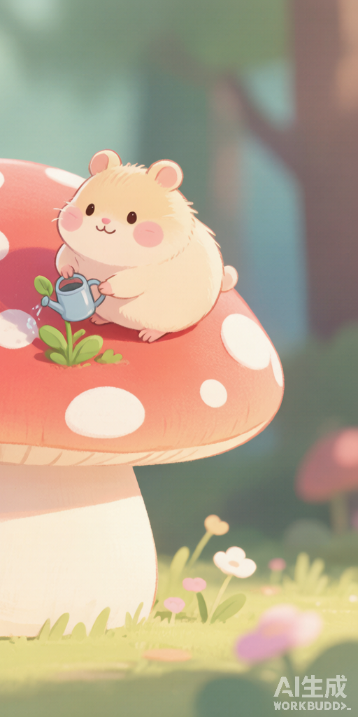 Mushroom House Hamsters PFP right