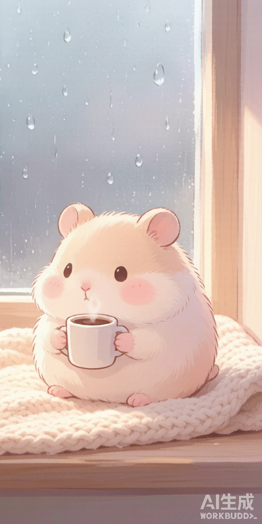 Rainy Reading Hamsters PFP right