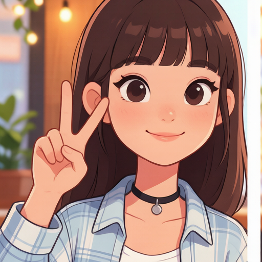 Cafe Selfie PFP left