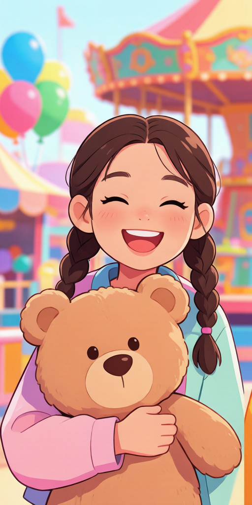 Amusement Park BFFs PFP left