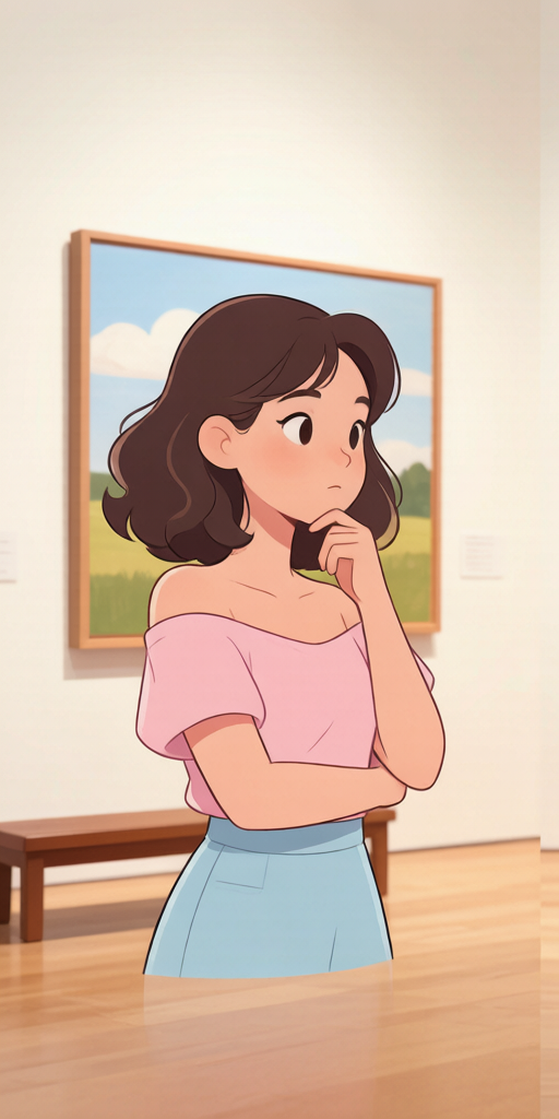 Art Museum BFFs PFP left