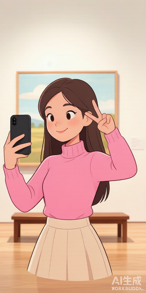 Art Museum BFFs PFP right