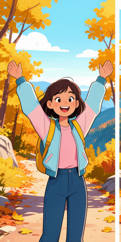 Autumn Hiking BFFs PFP left