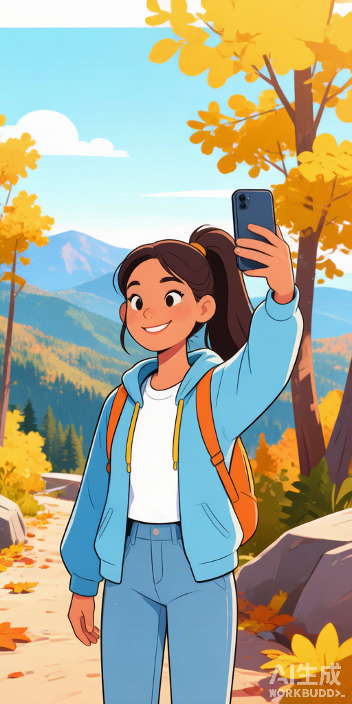 Autumn Hiking BFFs PFP right