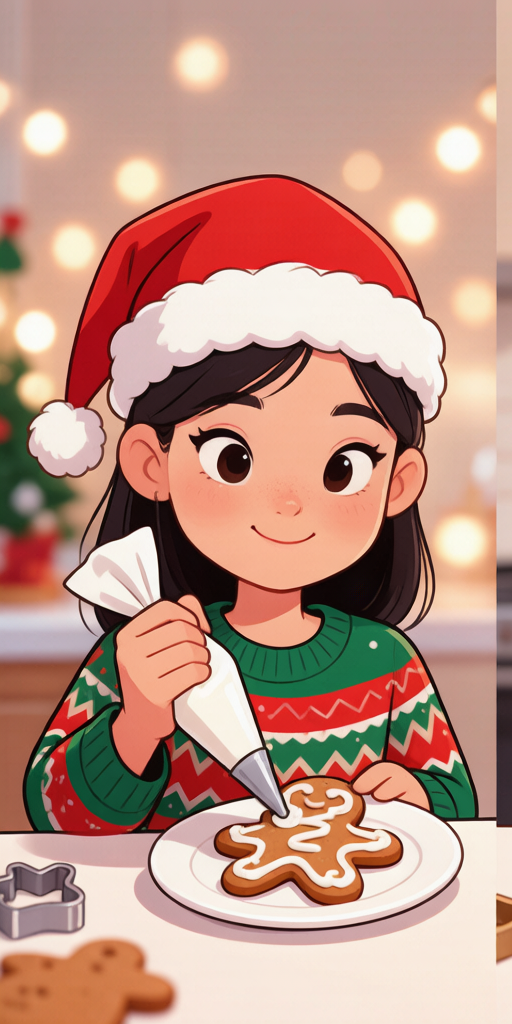 Christmas Baking BFFs PFP left