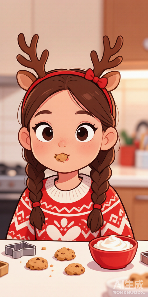 Christmas Baking BFFs PFP right