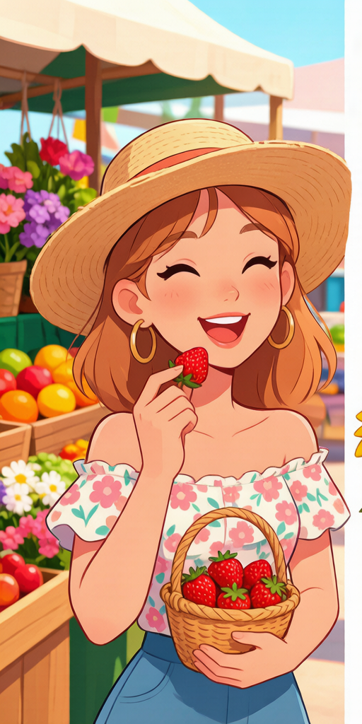 Farmer Market BFFs PFP left