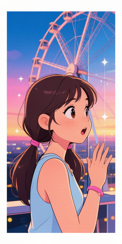 Ferris Wheel BFFs PFP left