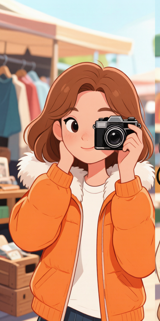 Flea Market BFFs PFP left
