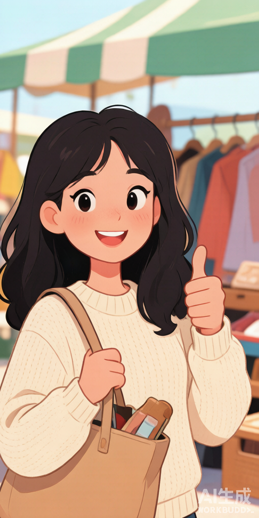 Flea Market BFFs PFP right