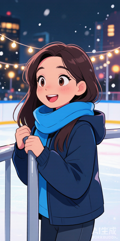Ice Skating BFFs PFP right