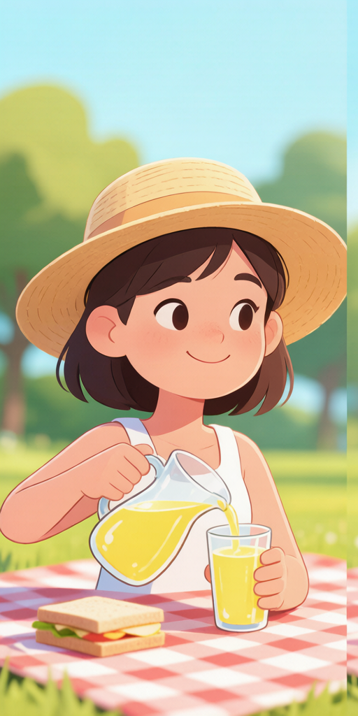 Picnic BFFs PFP left