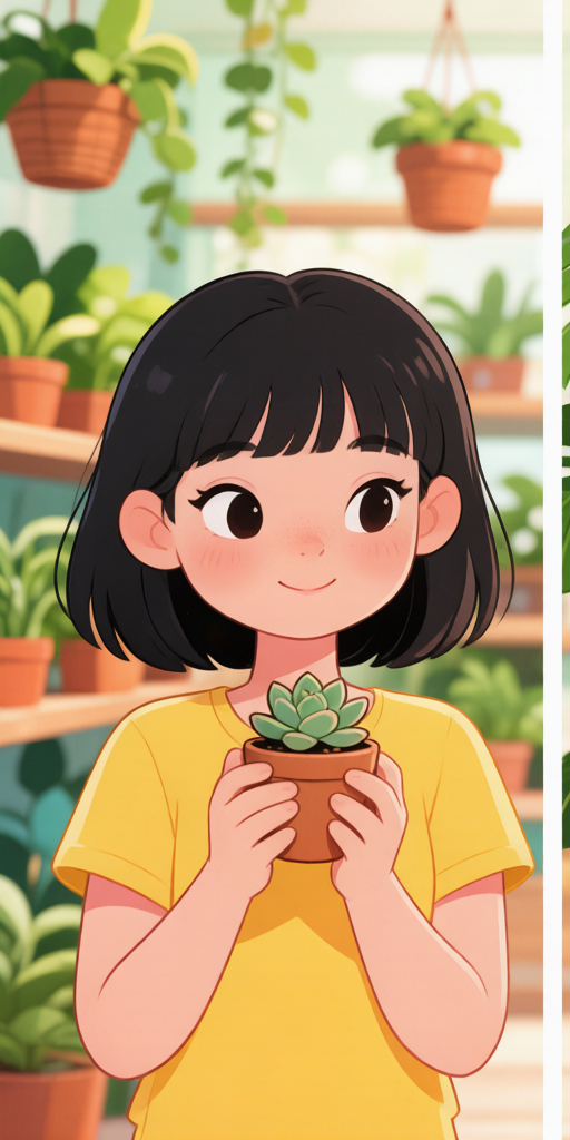 Plant Shopping BFFs PFP left