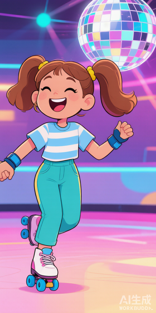 Roller Skating BFFs PFP right