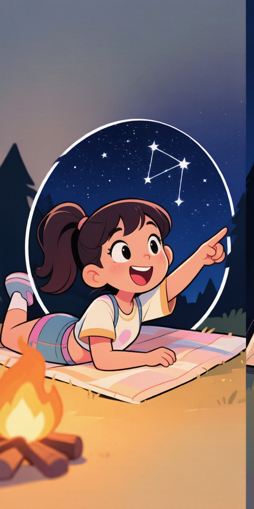 Stargazing BFFs PFP left
