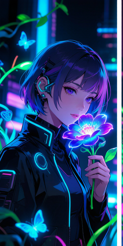 Cyber Garden PFP left