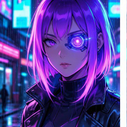Cyberpunk Duo PFP left