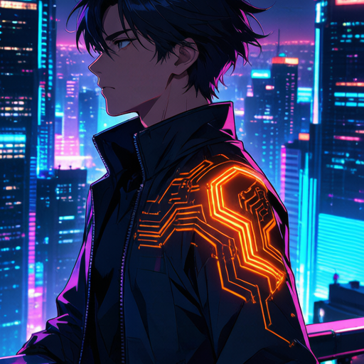 Neon Rooftop PFP right