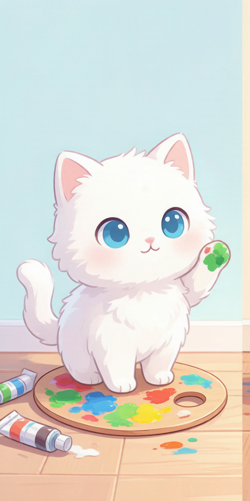 Art Studio Cats PFP left