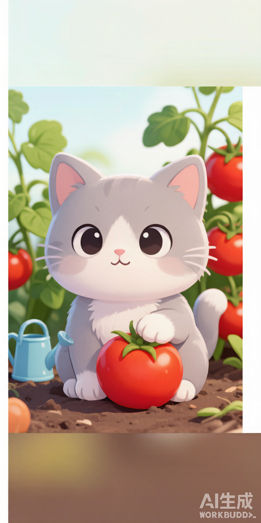 Garden Veggie Cats PFP right