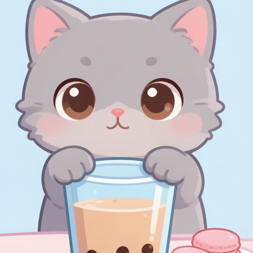 Milk Tea Cats PFP right