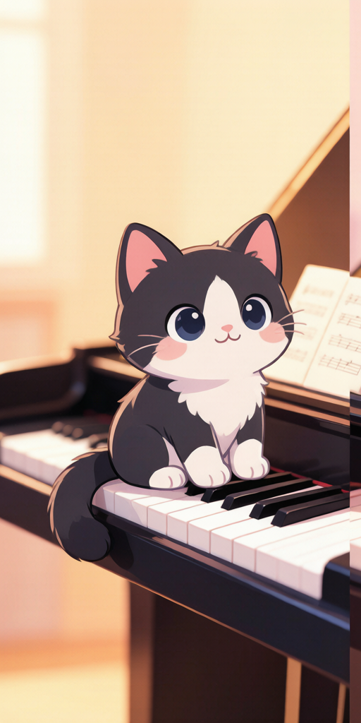 Music Room Cats PFP left