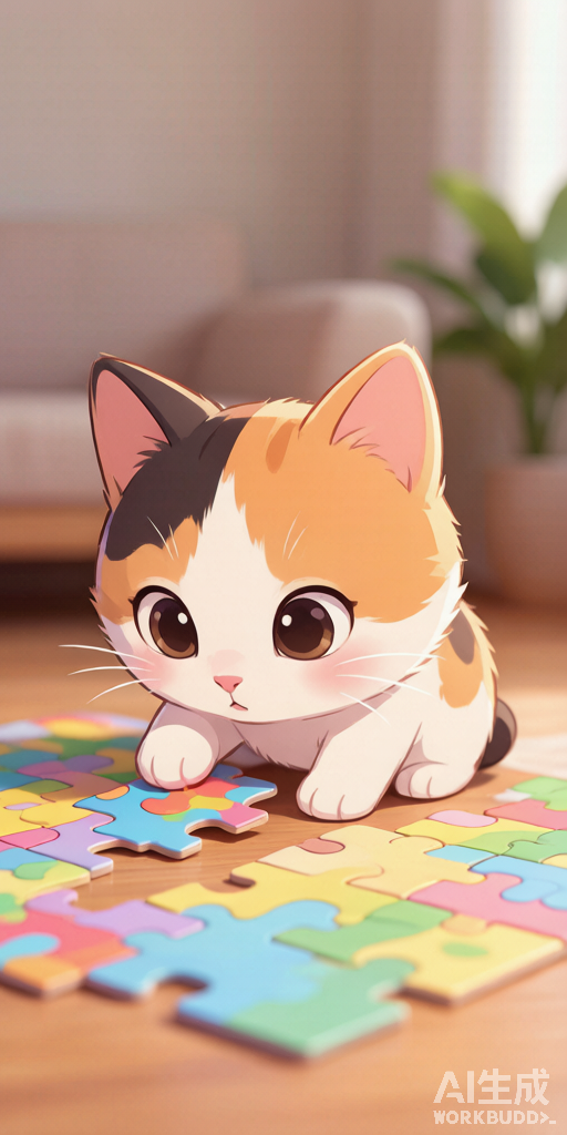 Puzzle Time Cats PFP right