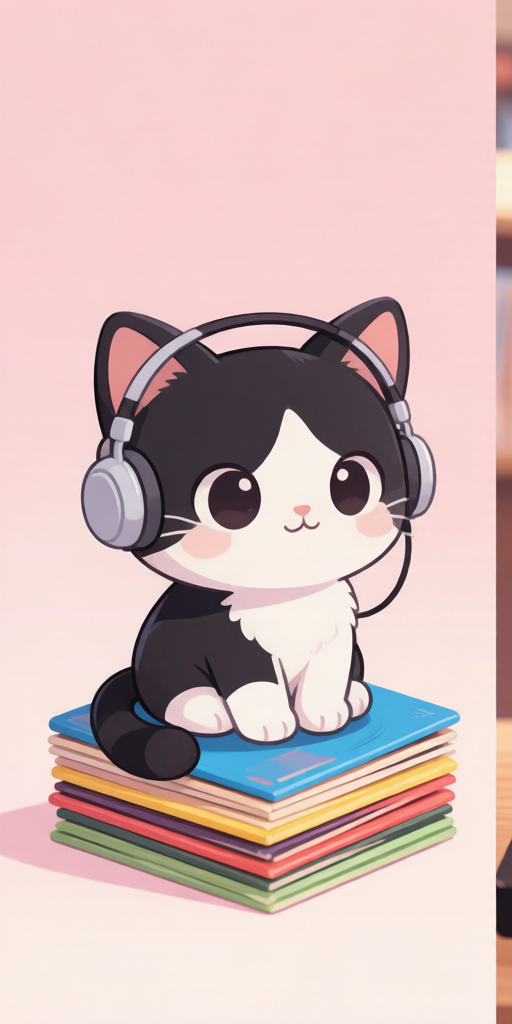 Record Shop Cats PFP left