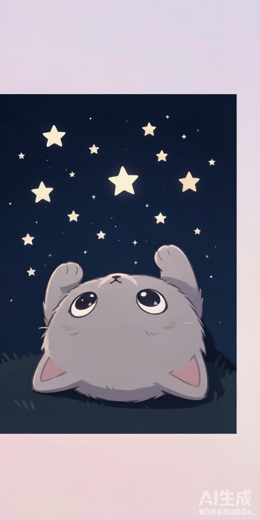 Starry Campfire Cats PFP right