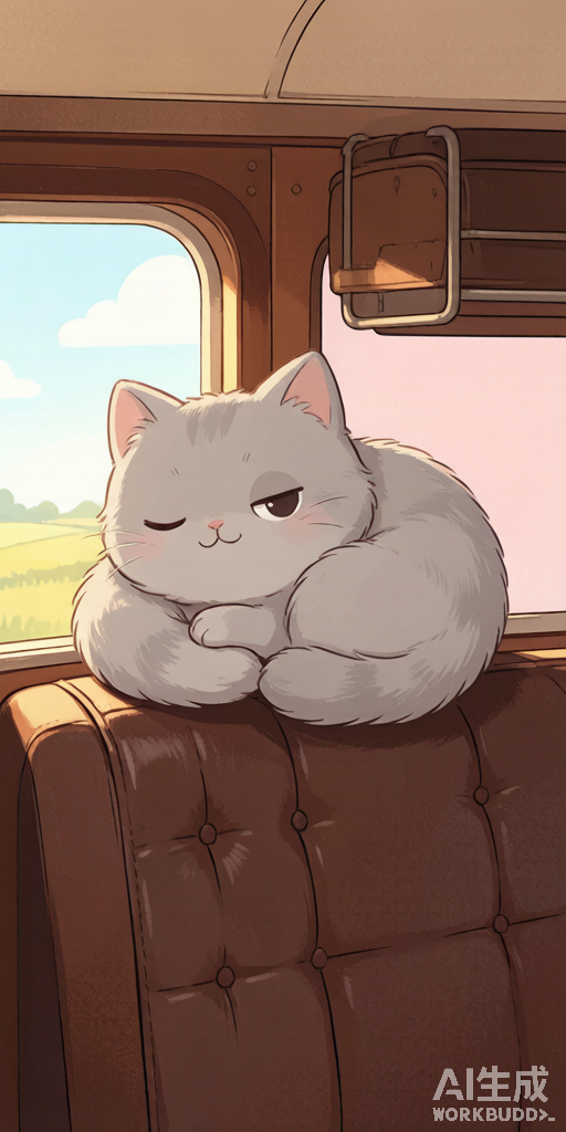 Vintage Train Cats PFP right
