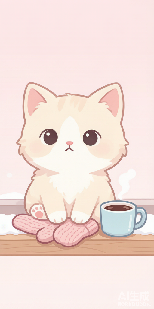 Winter Mittens Cats PFP right
